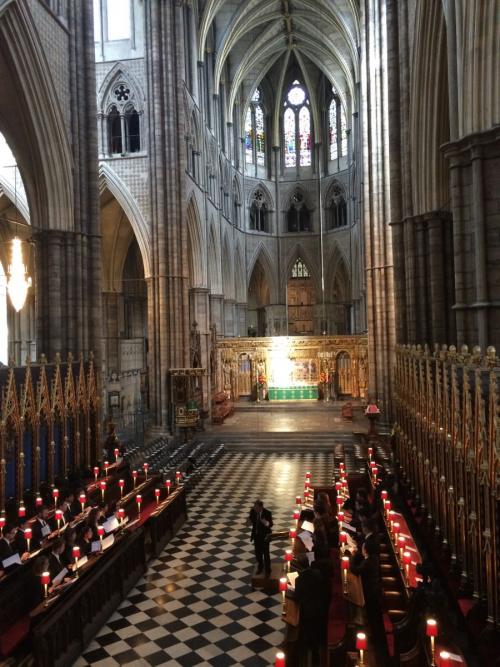 Evensong at Westminster