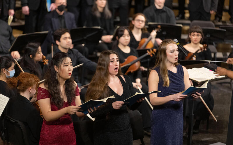 Choral singers Yale Camerata