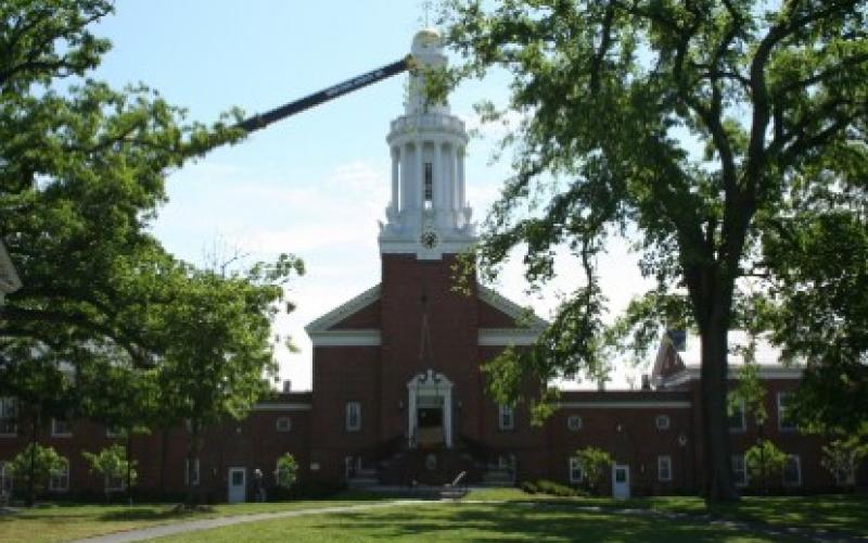 Marquand T&B Organ Installation with crane