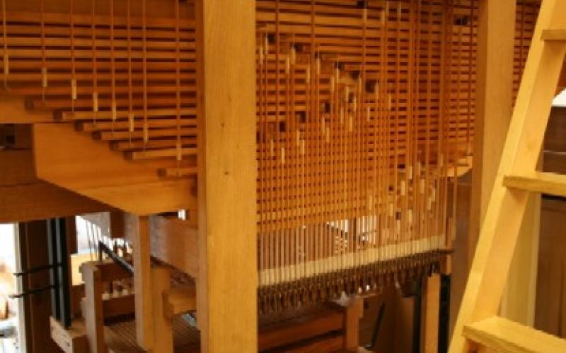 Marquand T&B Organ Installation inside progress