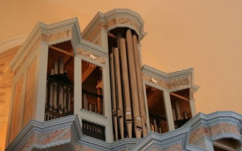 Marquand T&B Organ Installation inside progress