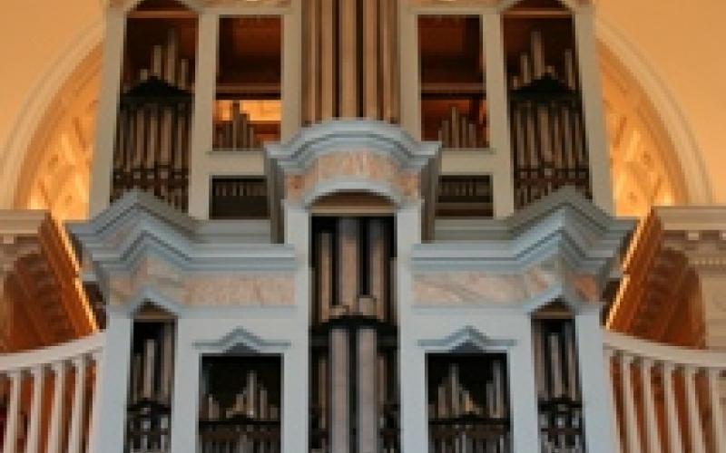 Marquand T&B Organ Installation inside progress