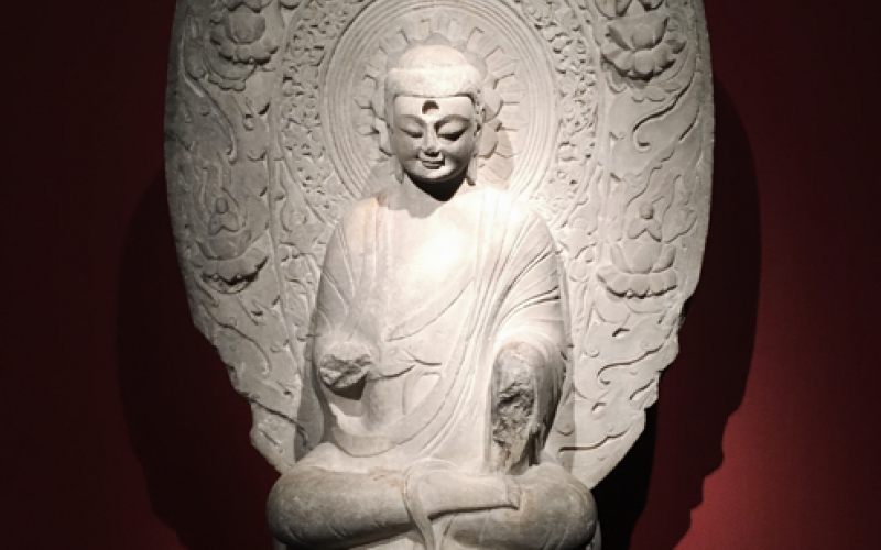 Stone Buddha in the Shanghai Museum