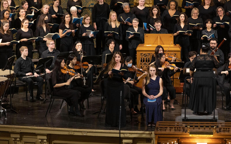 Yale Camerata Advent Concert in Woolsey Hall