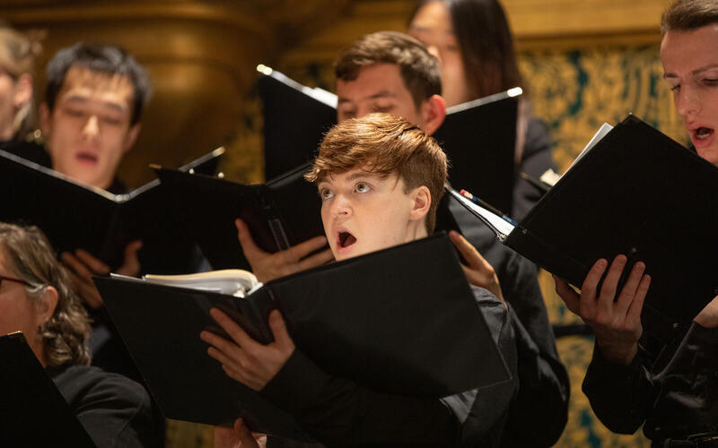 Yale Camerata Advent Concert in Woolsey Hall