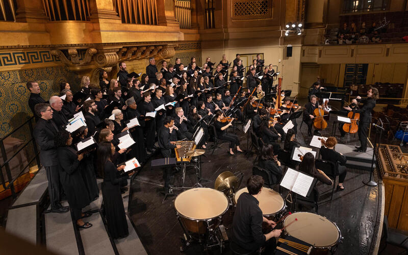 Yale Camerata Advent Concert in Woolsey Hall 