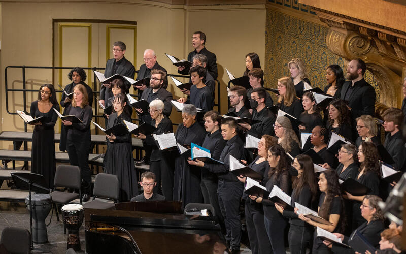 Choral singers Yale Camerata