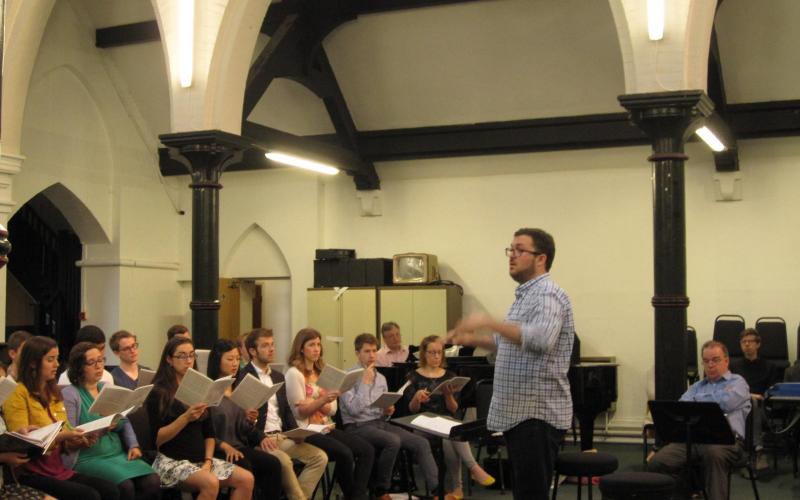 Choral conducting masterclass at the Royal Academy of Music