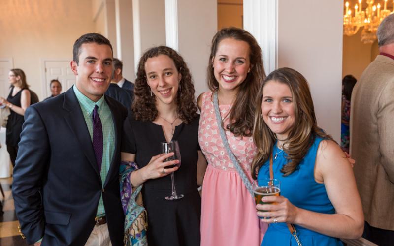 Graduates at the celebration