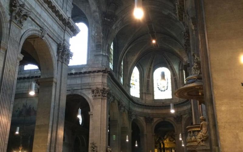 The Church of St. Sulpice, Paris