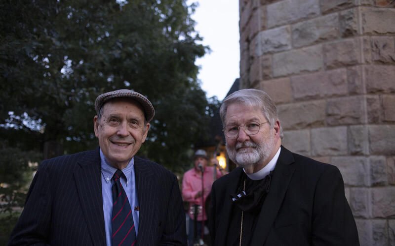 Thomas Murray and J. Neil Alexander. Photo courtesy of Thomas Murray and the School of Theology, University of the South