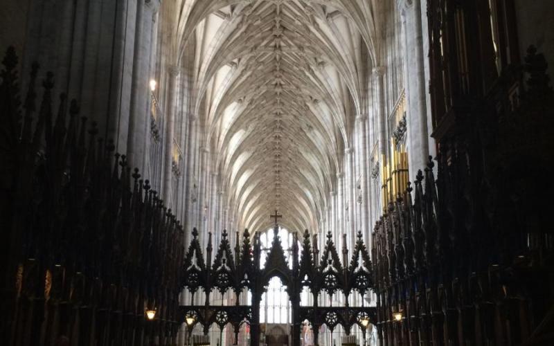 Winchester Cathedral interior