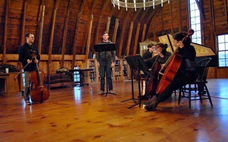 Yale Voxtet rehearsing