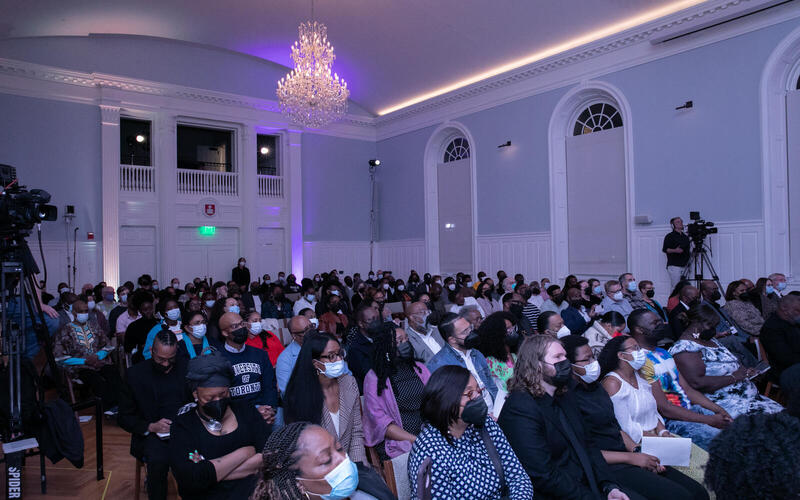 Audience attending In the Sanctuary concert