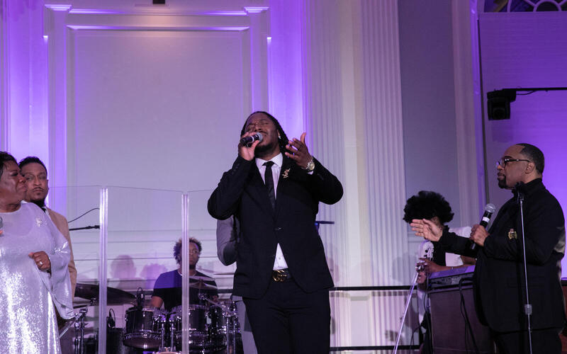 Guest singer at In the Sanctuary concert