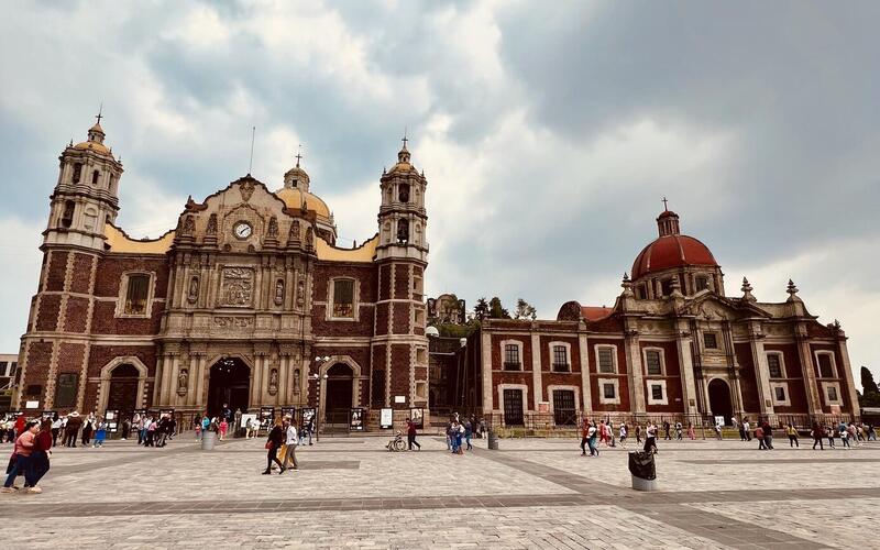 Templo Expiatorio a Cristo Rey and Temple and Convent of Las Capuchinas, Basilica of Our Lady of Guadalupe, Mexico City