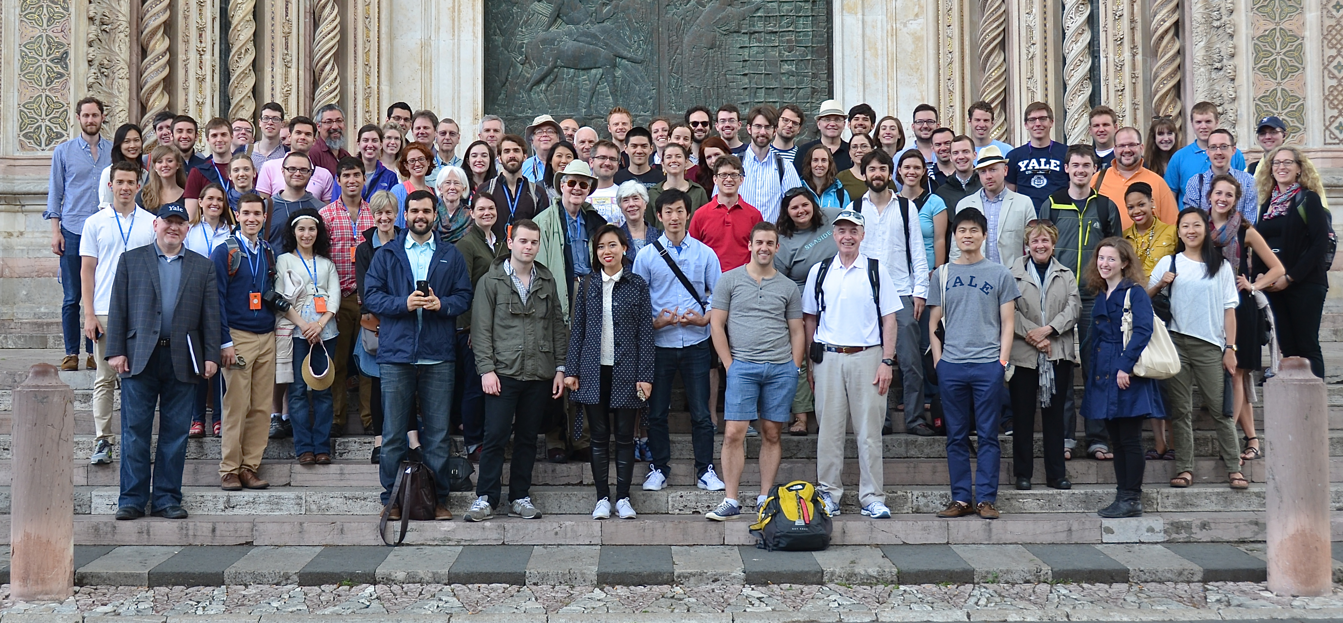 ISm students and faculty in Florence