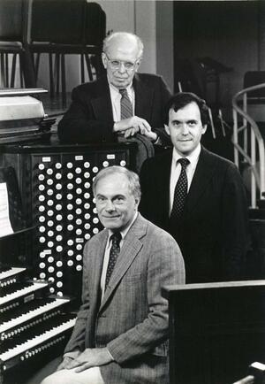 Krigbaum with Thomas Murray and Robert Baker