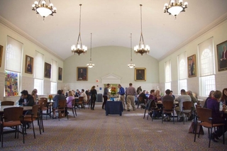 Learning about music program in the parish