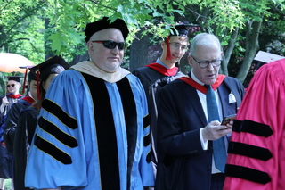 Faculty in procession