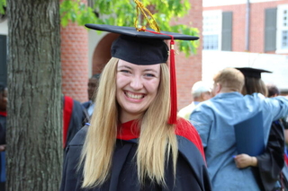 A happy graduate