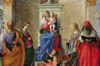 Album art: Madonna and Child with Saints (San Zaccaria Altarpiece), 1505, by Giovanni Bellini (c.1430–1516)