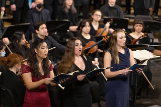 Choral singers Yale Camerata