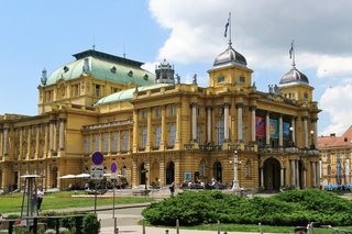 Croation National Theatre in Zagreb