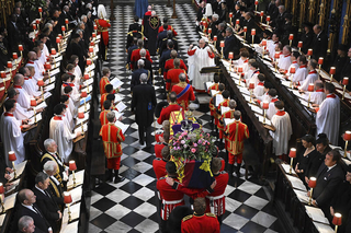 James O’Donnell conducting the Westminster Abbey choir at the state funeral of Her Majesty Queen Elizabeth II