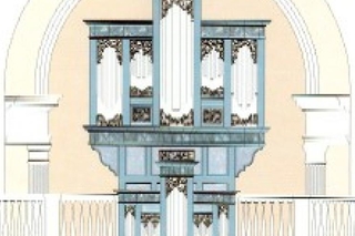 Marquand T&B Organ Installation drawing