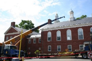 Marquand T&B Organ Installation with crane