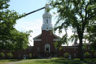 Marquand T&B Organ Installation with crane