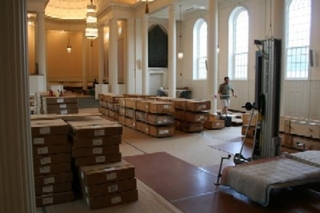 Marquand T&B Organ Installation inside materials