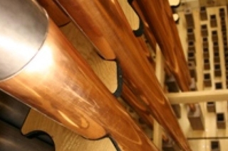 Marquand T&B Organ Installation pipes