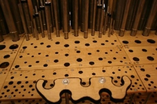 Marquand T&B Organ Installation inside progress