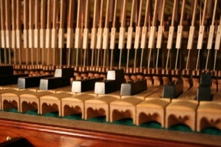 Marquand T&B Organ Installation keyboard progress