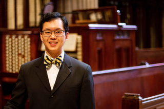 Aaron Tan, organist