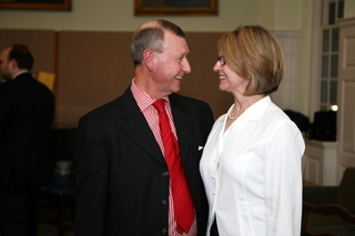 Bryan Spinks with colleague
