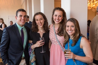 Graduates at the celebration