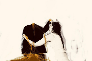 Painting Feral Theatre's  Last Dance Workshop