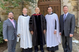 Fred Teardo, Kenneth Miller, Thomas Murray, Paul Thomas, Dale Adelmann. Photo courtesy of Kenneth Miller, Thomas Murray