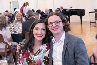 Meghan Stoll (M.M. ’21) and Michael Lukin