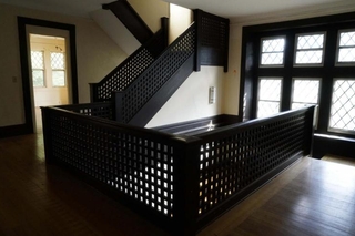 View of the second floor staircase