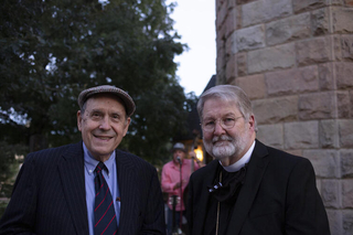 Thomas Murray and J. Neil Alexander. Photo courtesy of Thomas Murray and the School of Theology, University of the South