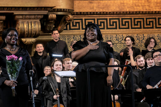 Dr. Felicia Barber conducting