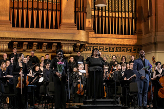 Dr. Felicia Barber and Camerata final bow