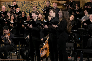 Camerata choir singing