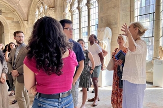 Tour at the Yale Art Gallery