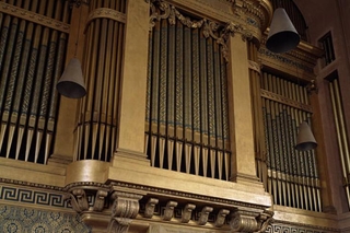 Newberry Memorial Organ in Woolsey Hall - pipes