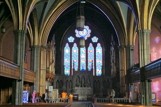 Trinity Church Nave on the Green New Haven